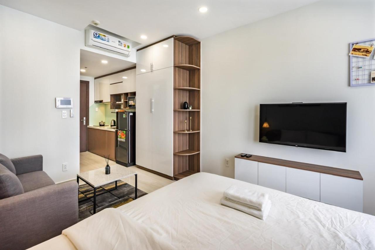 Genius Apartment River Gate Center Ho-Chi-Minh-Stadt Exterior foto