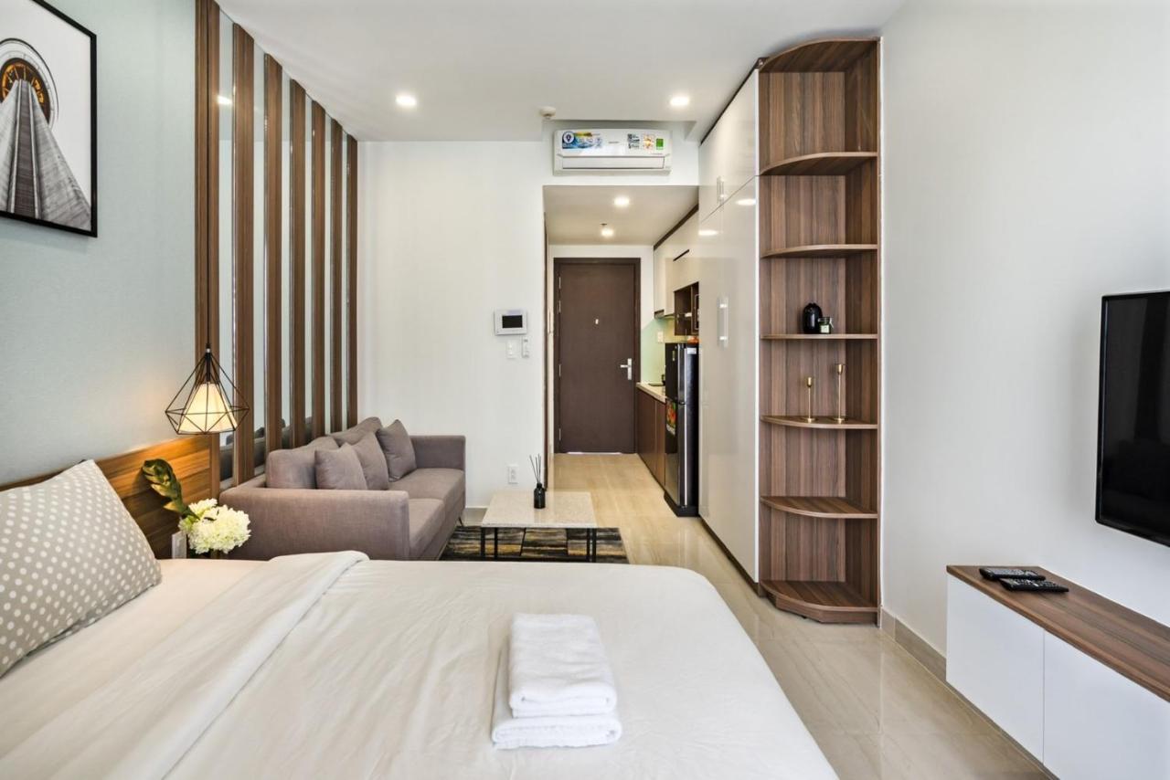 Genius Apartment River Gate Center Ho-Chi-Minh-Stadt Exterior foto