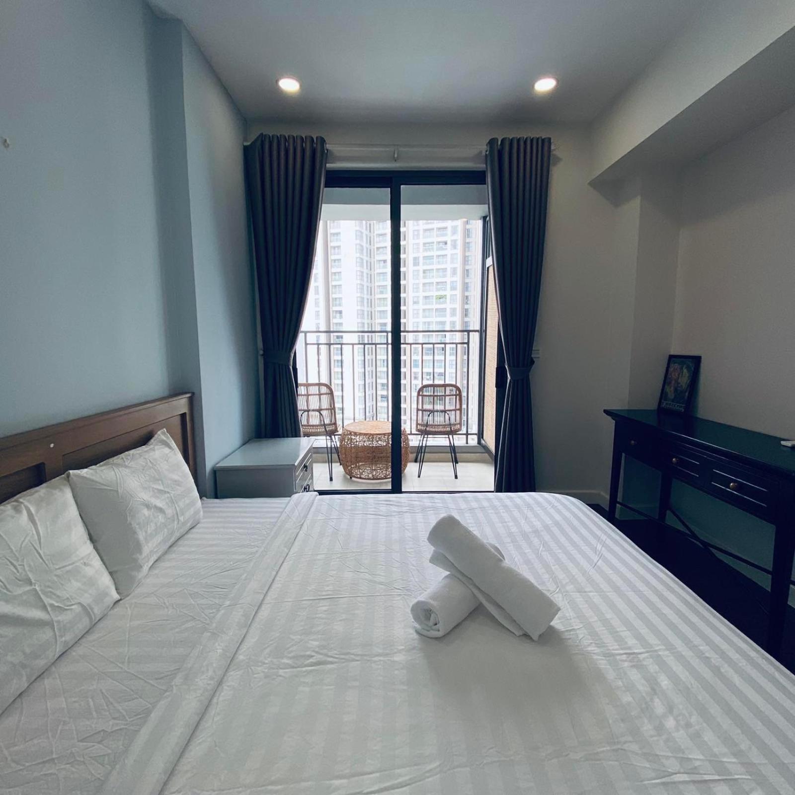 Genius Apartment River Gate Center Ho-Chi-Minh-Stadt Exterior foto