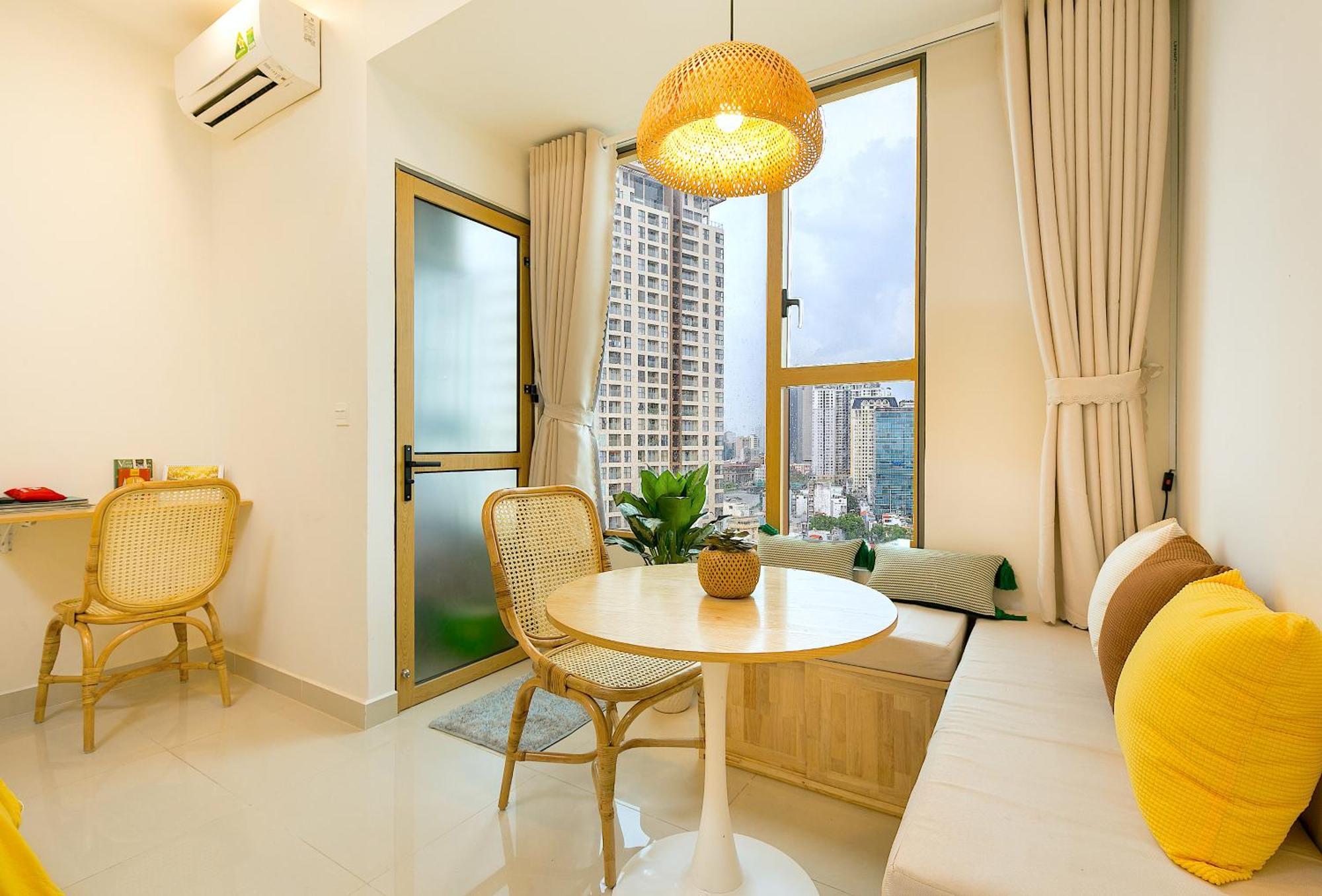 Genius Apartment River Gate Center Ho-Chi-Minh-Stadt Exterior foto